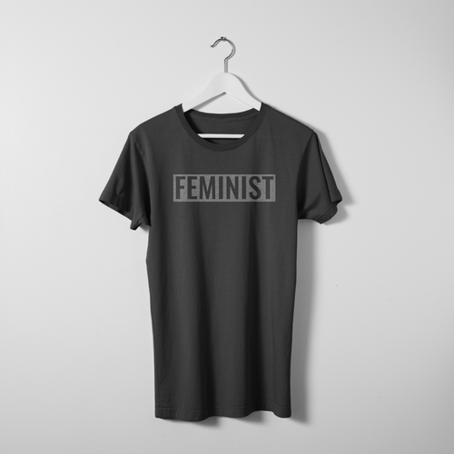 Feminist Block Print Short-Sleeve Unisex T-Shirt