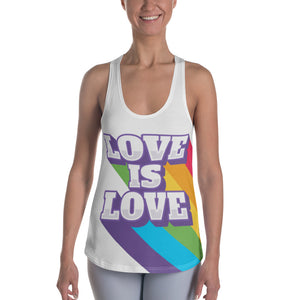 Love Is Love Racerback Tank