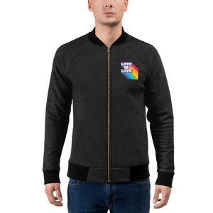 Love Is Love Unisex Bomber Jacket