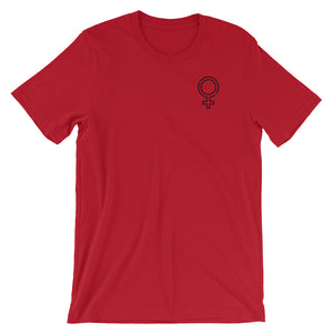 Venus Female Symbol Short-Sleeve Unisex T-Shirt