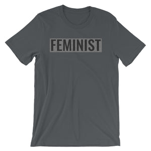 Feminist Block Print Short-Sleeve Unisex T-Shirt