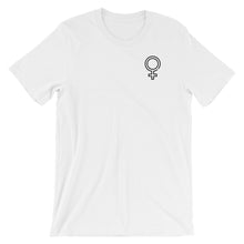 Venus Female Symbol Short-Sleeve Unisex T-Shirt