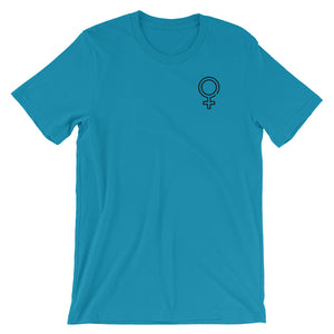 Venus Female Symbol Short-Sleeve Unisex T-Shirt