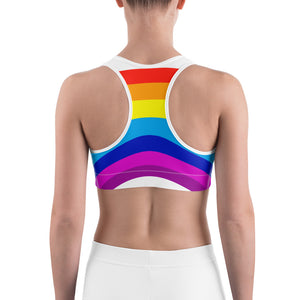 Rainbow Pride Sports bra